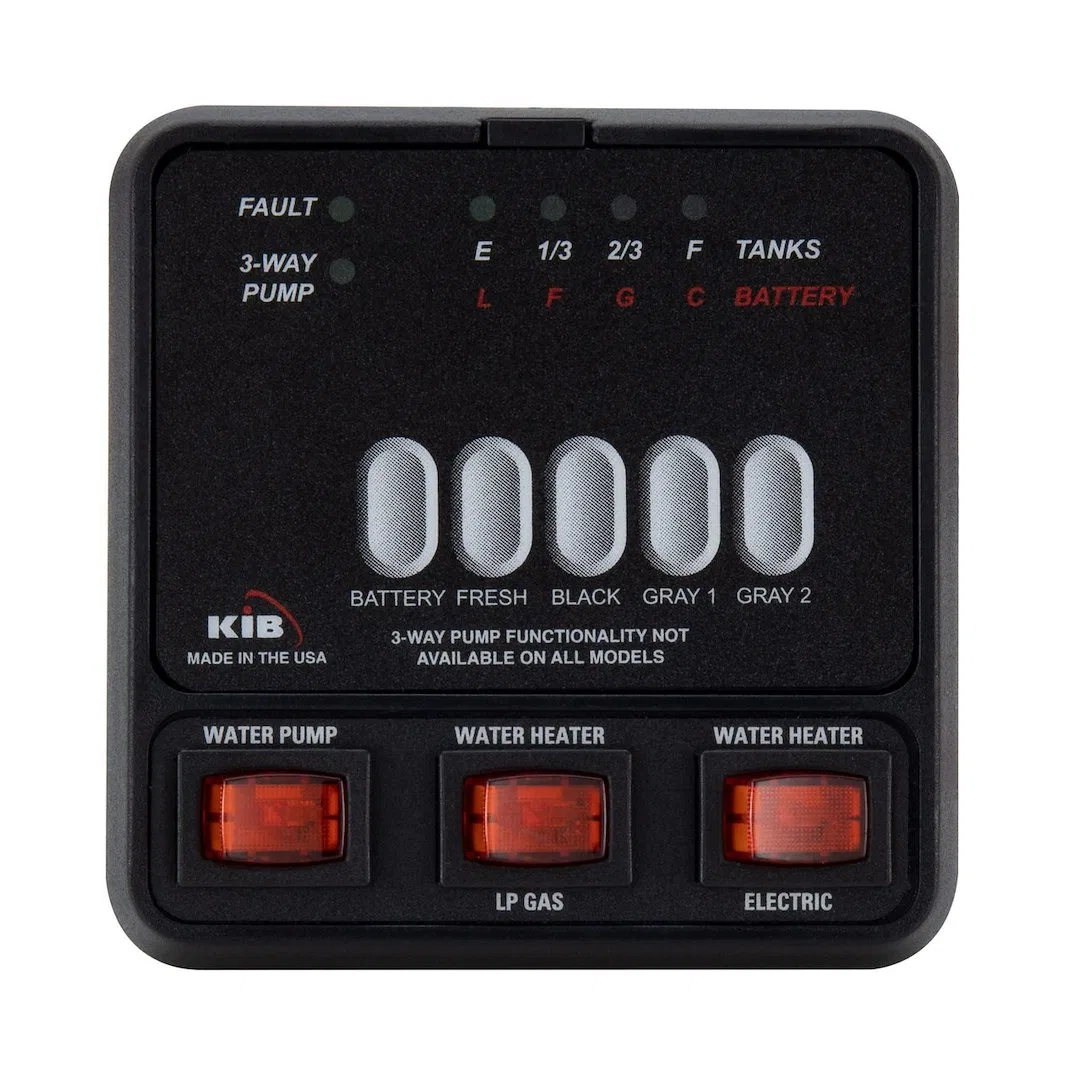 14781 – ICON Tank Monitor System, Use To Monitor Holding Tanks/ Fresh Water Tank/ Pump/ Battery And Heater (Gas/Elect...